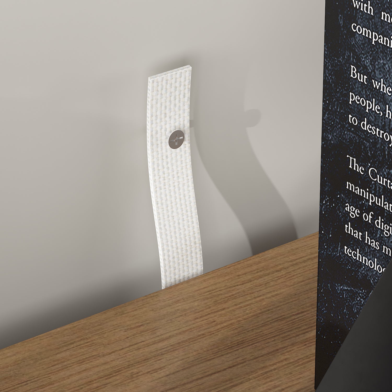 Distressed 6-Drawer Sideboard with Grain Texture - 59" Wide