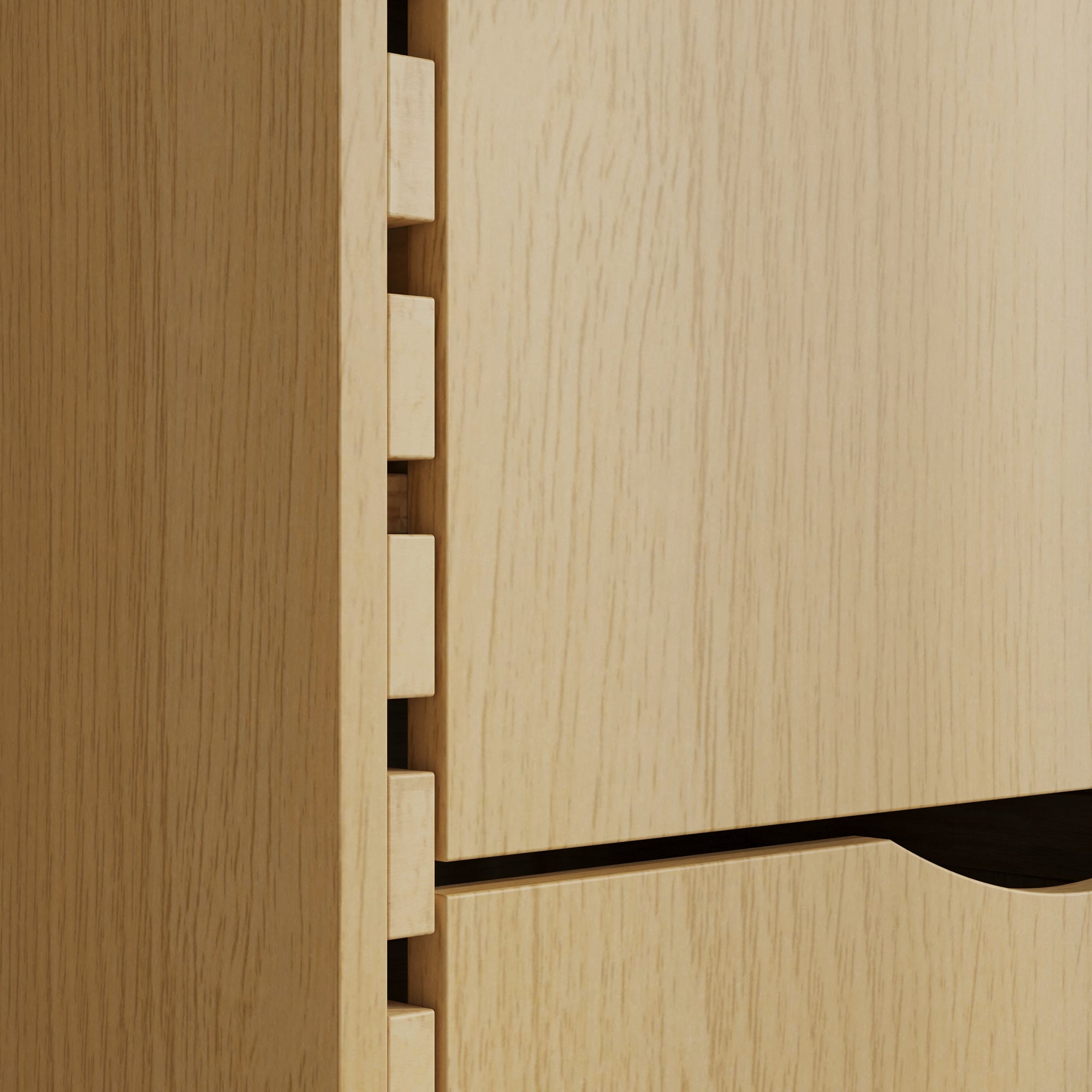 70'' H 3-Drawer DIY Bookcase