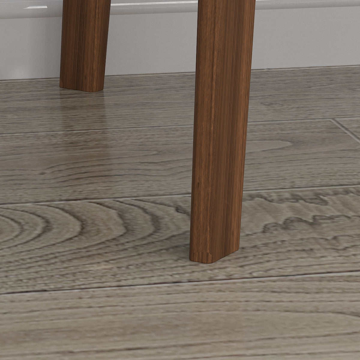 Wooden Minimalist Writing Desk White Study Table for Office 39.4"W