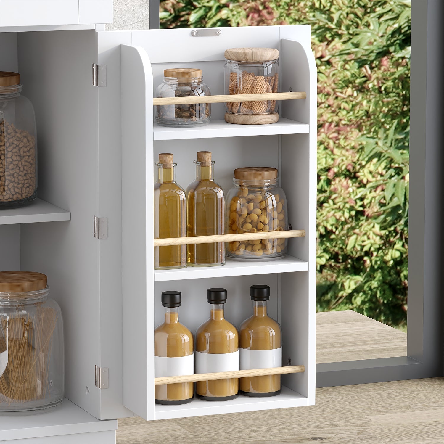 55.1" W Sideboard Cabinet Buffet Storage Cabinet