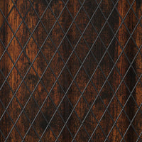 47.2" Heavy-Duty Brown Dog Crate with Barn Doors and Steel Frame