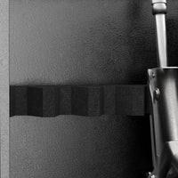 62" Modern Black Gun Safe Storage Cabinet with Sensor Light and Pistol Rack