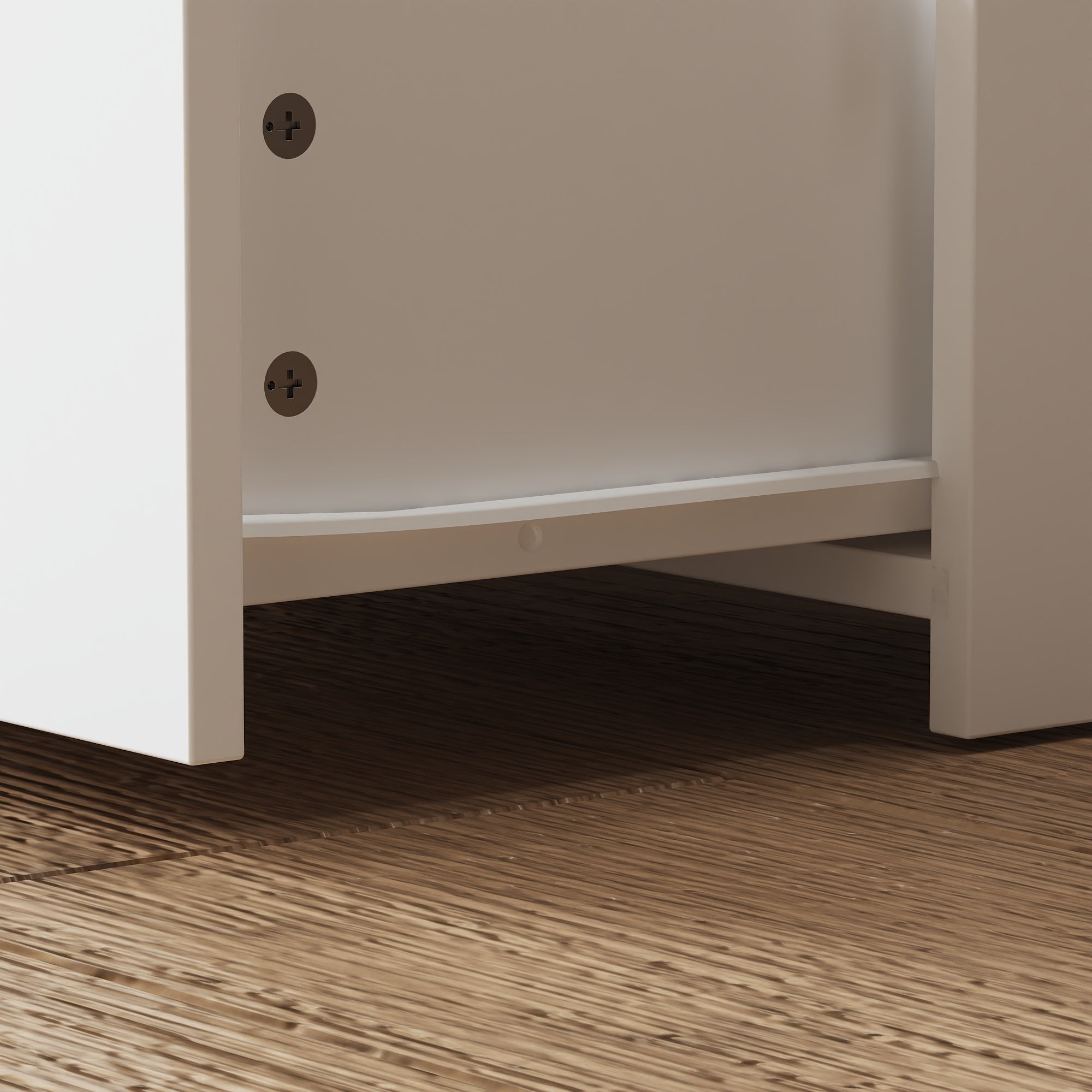 18.9 inches Modern White Vanity Desk With Light Flip Top Mirror And Comfortable Bench