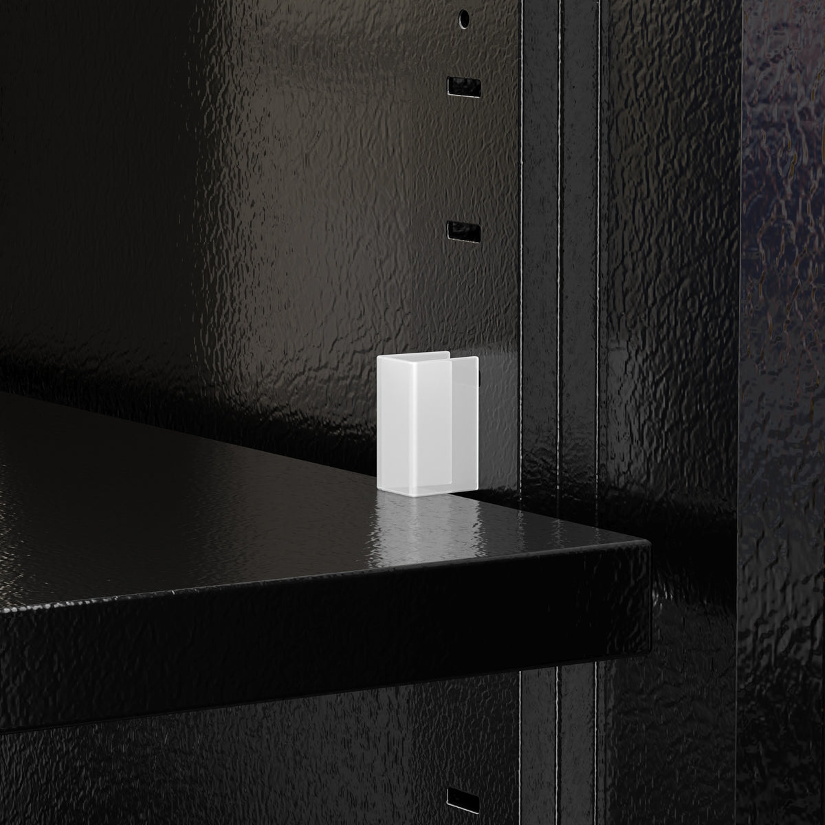 62" Modern Black Gun Safe Storage Cabinet with Sensor Light and Pistol Rack
