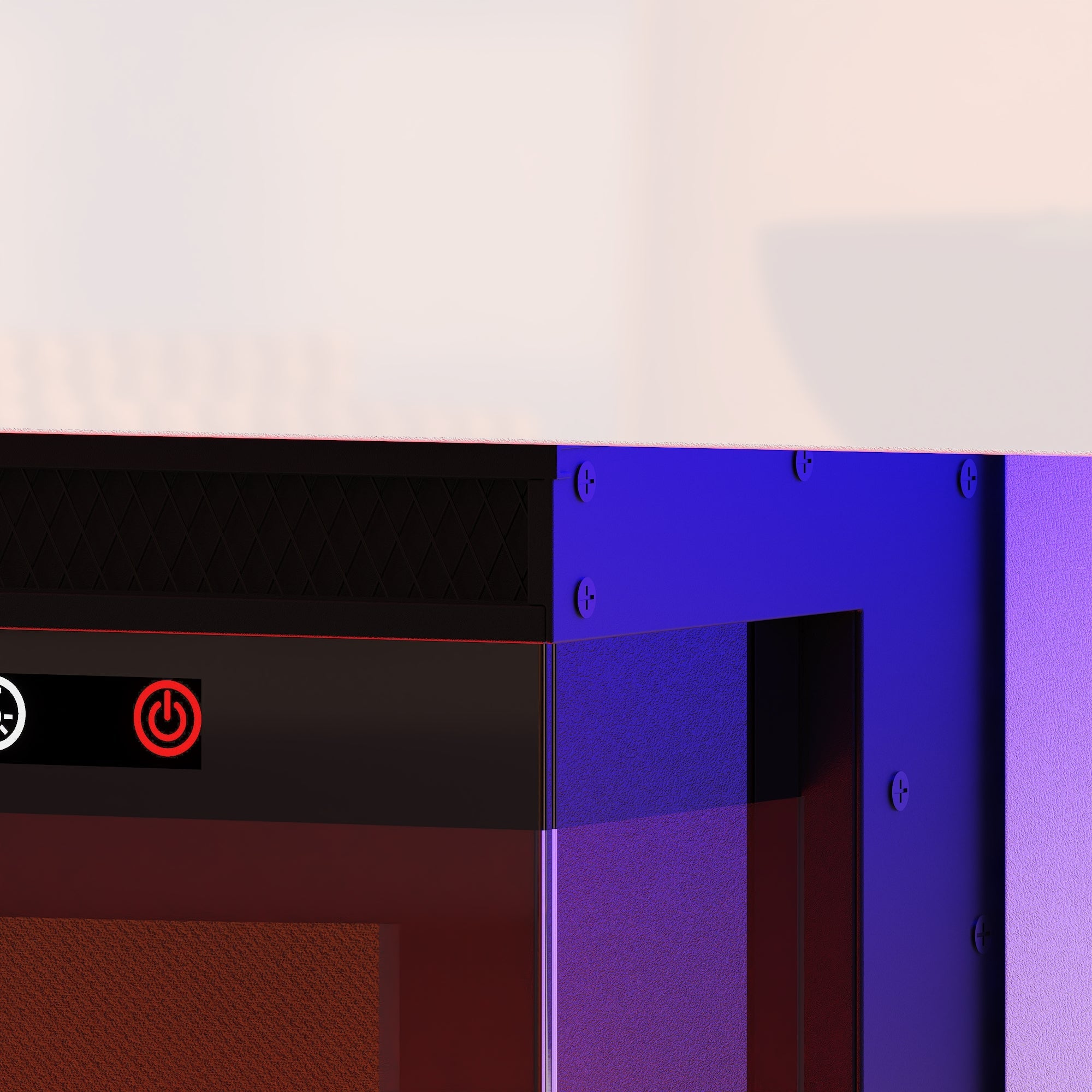 Stylish Minimalist TV Stand With Electric Fireplace And Light