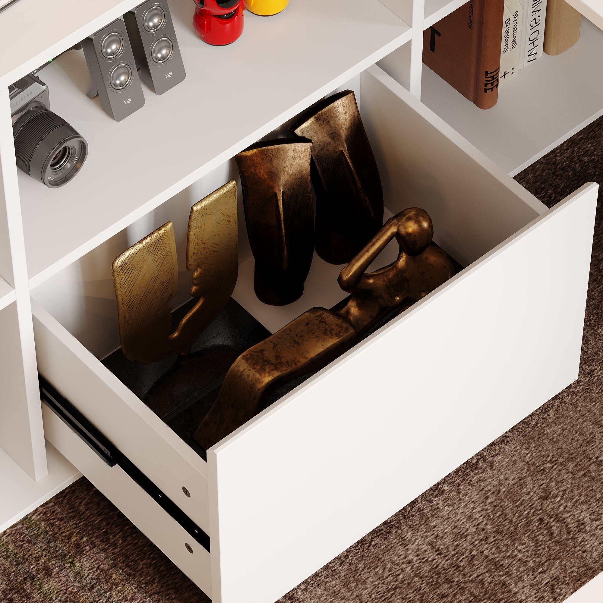 Ergonomic Home Office Sit Stand Up Desk With Memory Preset Controller