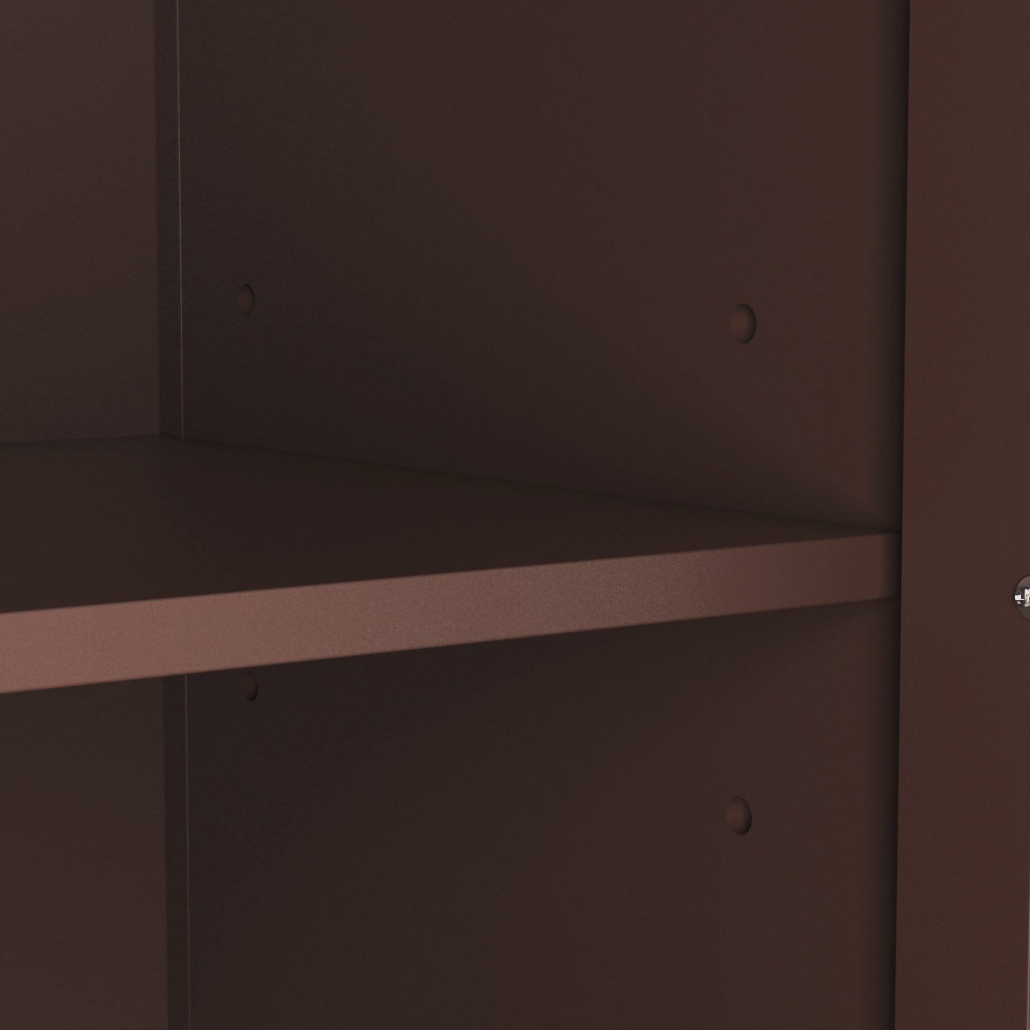 Buffet Sideboard Storage Cabinet Display Bookcase with 3-Tier Shelf