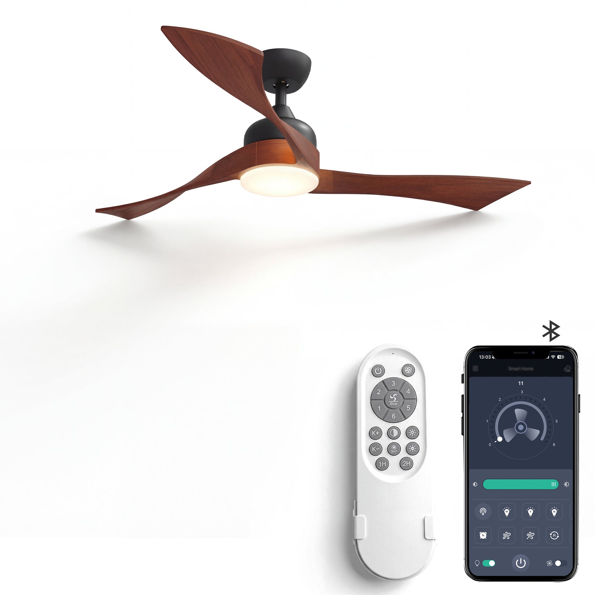 Cozy bedroom with wooden furniture, fireplace, and decorative elements.