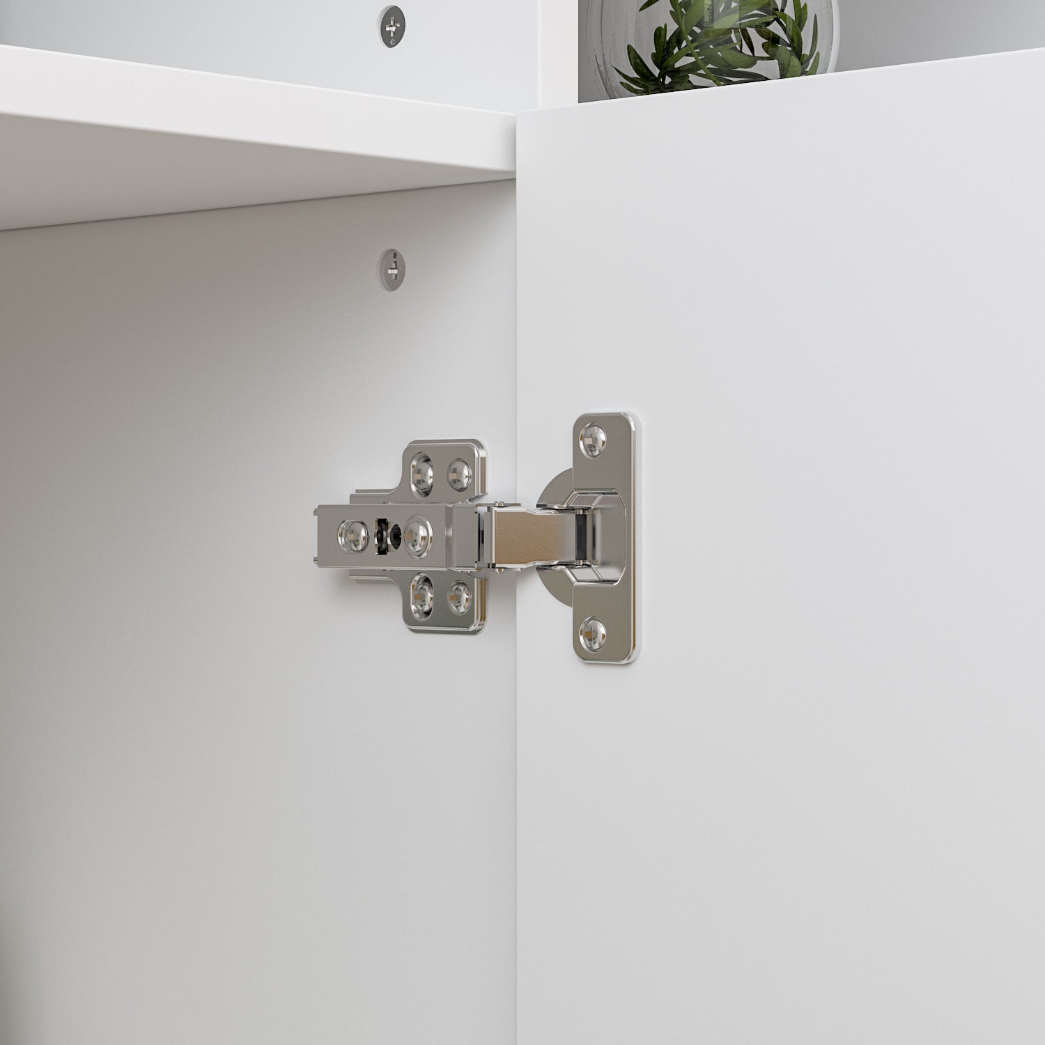 Large Storage Cabinet Kitchen Storage Cupboard with Doors Floor Cabinet for Living Room