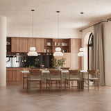 118.1 inches Modern White 12-Person Dining Table