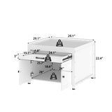 29 inch Universal Laundry Pedestal with Drawer