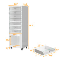 Modern Jewelry Cabinet with 7 Drawers 