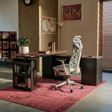 63 inches Modern Oak/Brown Standing Desk with Memory Preset Controller