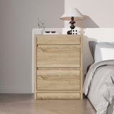 17.7 inch Smart Wood Nightstand with Hidden Gun Drawer & RFID Lock