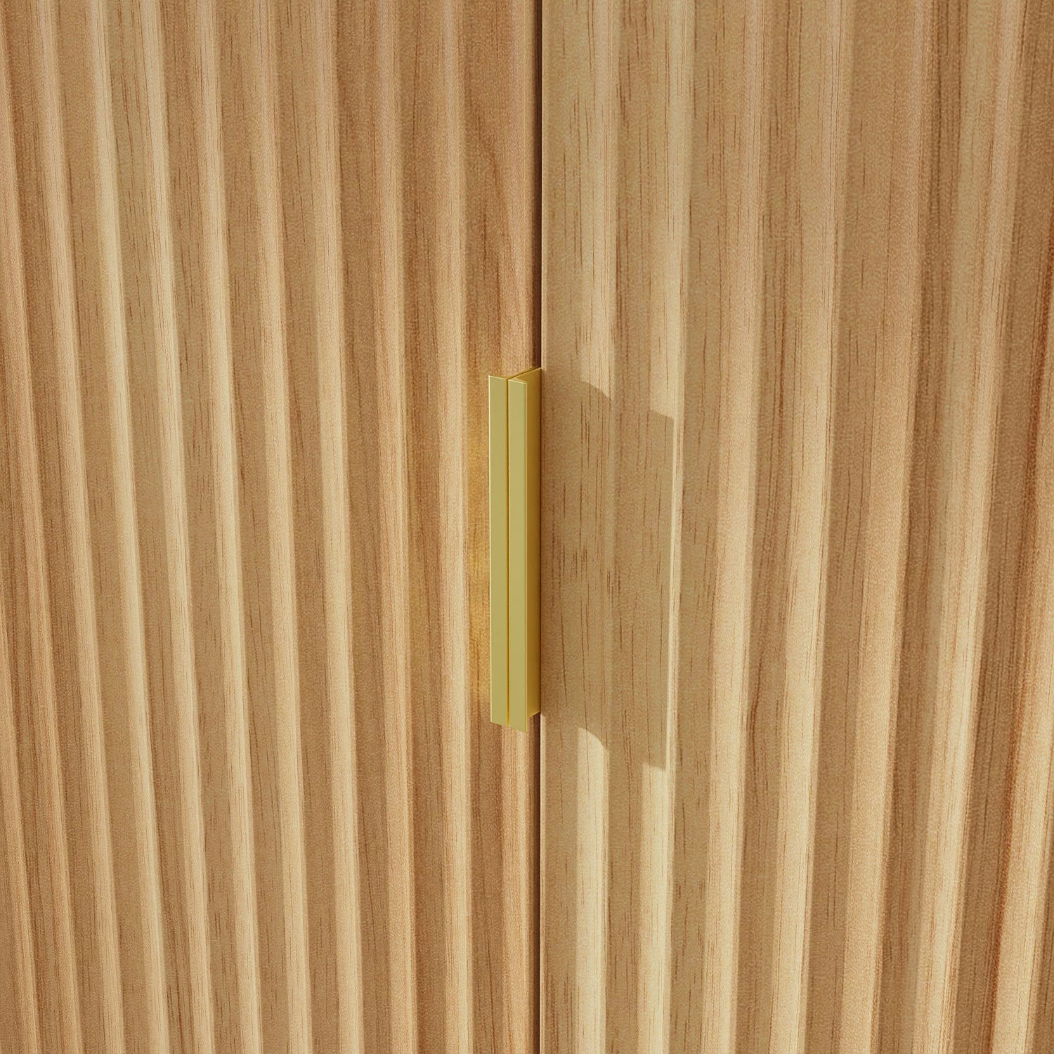 71'' H 2-Drawer Pantry Cabinet With Door Shelves And Magnetic Catches