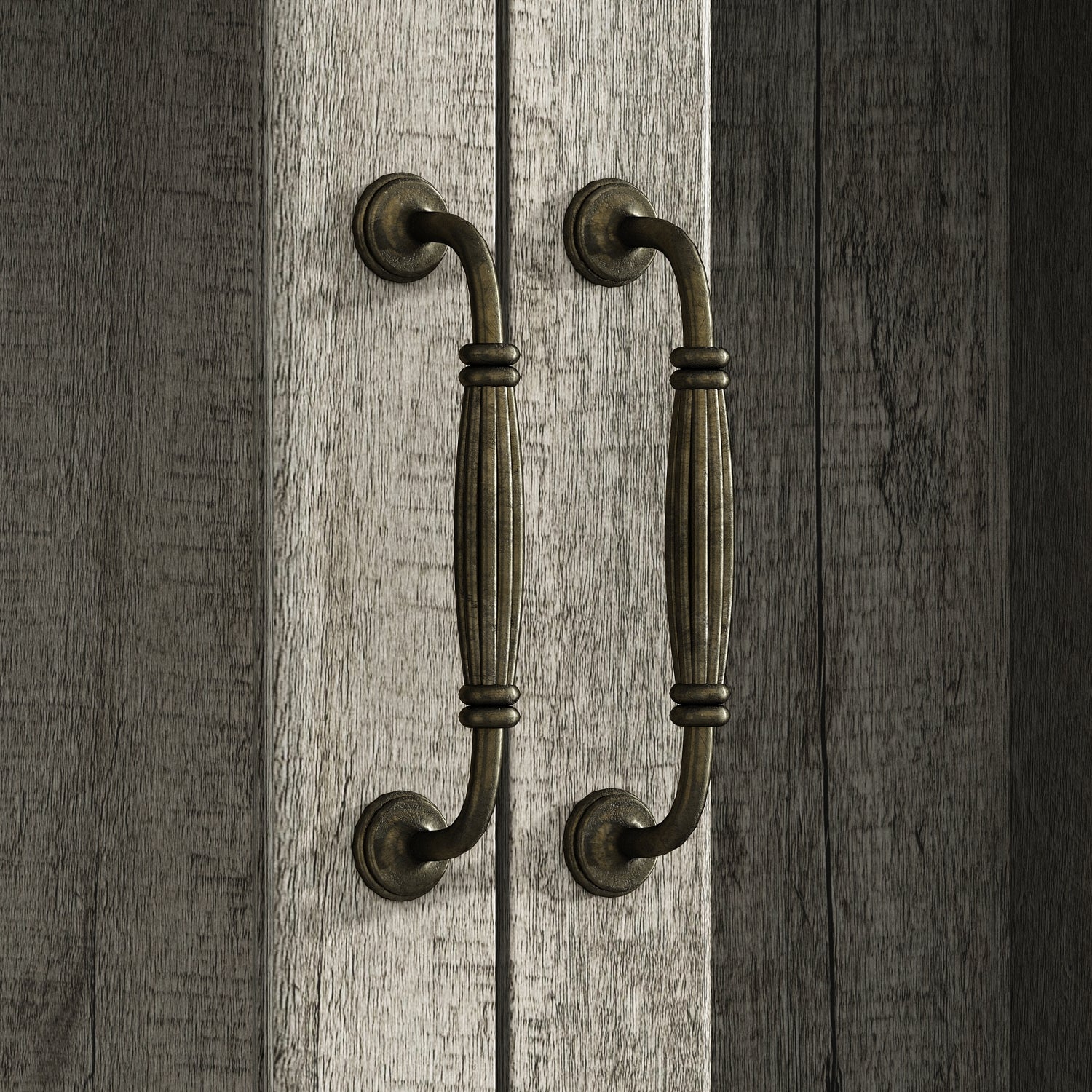 78.7'' H X 63'' W 9-Drawer Bookcase With Glass Doors