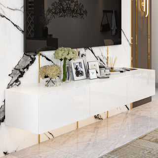 Floating TV Stand Wall Mounted Media Console Entertainment Center