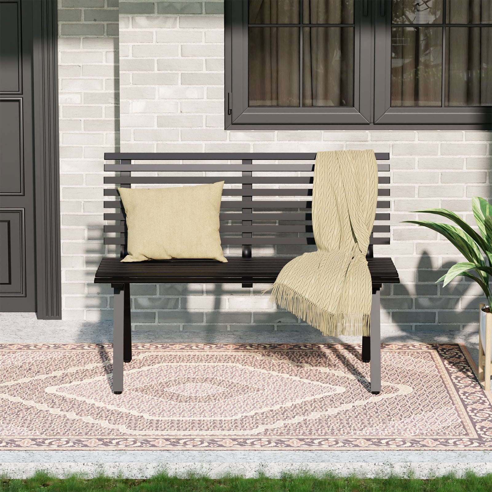 Garden Bench Outdoor Bench for Patio Park Bench