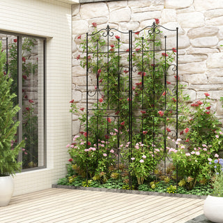 Decorative Garden Fence 1 Pack Border Fence Panel Anti-Rust