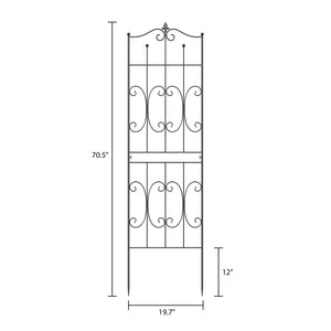 Decorative Garden Fence 1 Pack Border Fence Panel Anti-Rust
