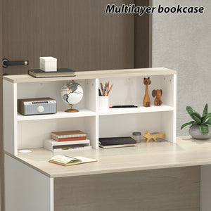 Reception Desk with Counter & Filing Cabinets for Checkout & Retail