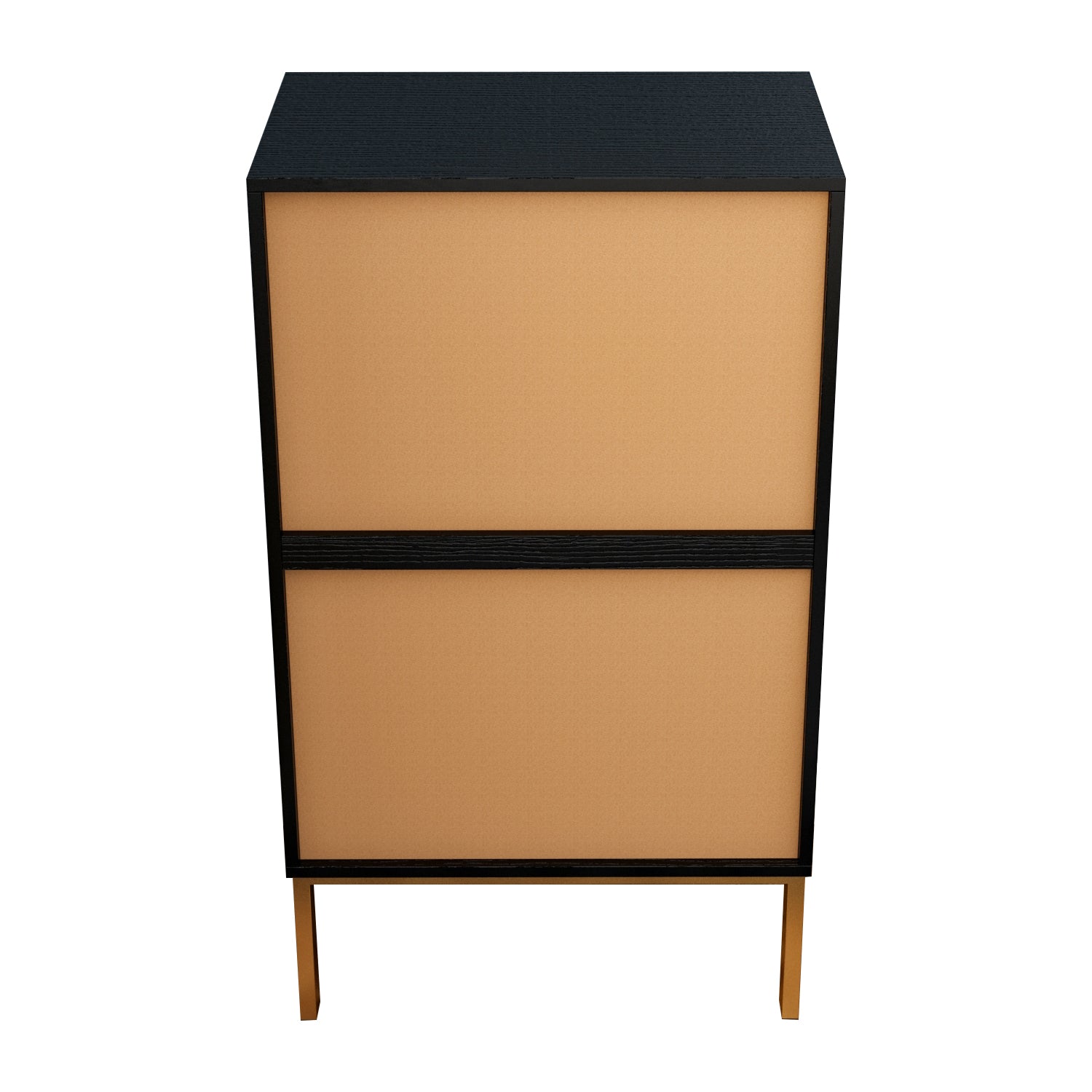 5-Drawer Dresser Chest Storage Cabinet Organizer Unit with Metal Legs for Bedroom Living Room Entryway Hallway