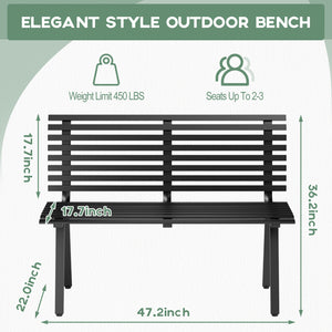 Garden Bench Outdoor Bench for Patio Park Bench