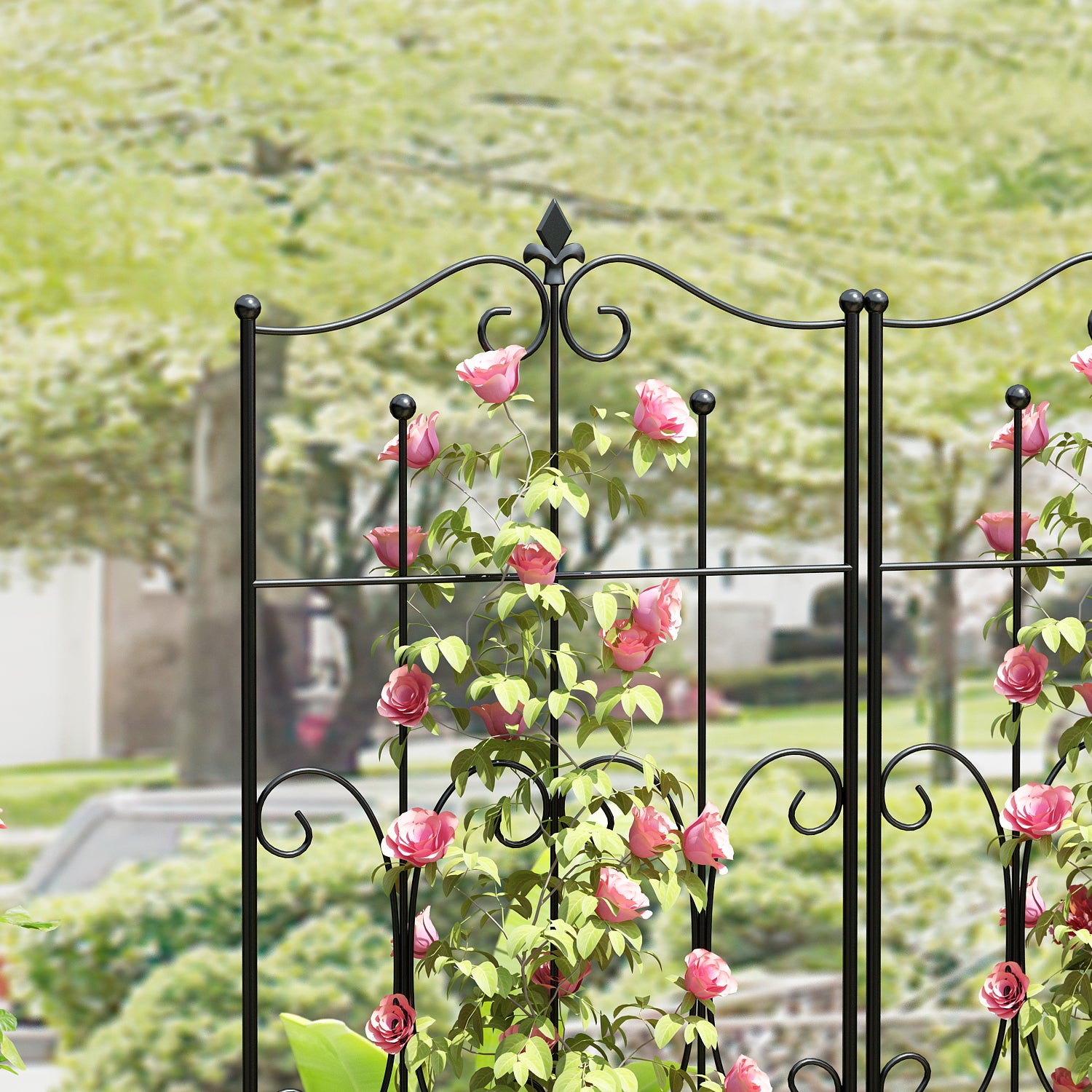 Decorative Garden Fence 1 Pack Border Fence Panel Anti-RustDecorative Garden Fence 1 Pack Border Fence Panel Anti-Rust