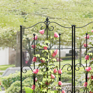 Decorative Garden Fence 1 Pack Border Fence Panel Anti-RustDecorative Garden Fence 1 Pack Border Fence Panel Anti-Rust