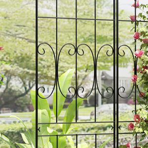 Decorative Garden Fence 1 Pack Border Fence Panel Anti-Rust