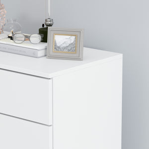 5-Drawer Dresser Chest Storage Cabinet Organizer Unit with Metal Legs for Bedroom Living Room Entryway Hallway